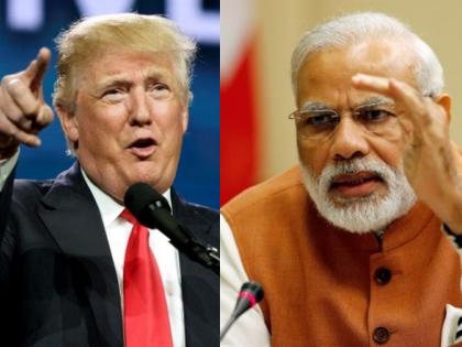 PM Narendra Modi had a telephone conversation today with US President Donald Trump. | पंतप्रधान नरेंद्र मोदींनी केली डोनाल्ड ट्रम्प यांच्याशी फोन पे चर्चा; पाकबाबत म्हणाले... 