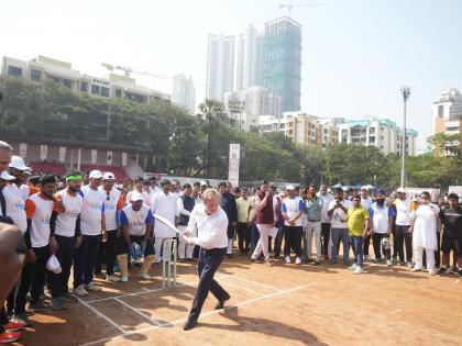 भारत–न्यूझीलंड क्रीडा सहकार्याला नवी चालना! कांदिवलीत ‘डॉक्टर्स’ क्रिकेट टूर्नामेंट’चा भव्य शुभारंभ - Marathi News | New impetus to India-New Zealand sports cooperation! Grand inauguration of 'Doctors' Cricket Tournament' in Kandivali | Latest News at Lokmat.com