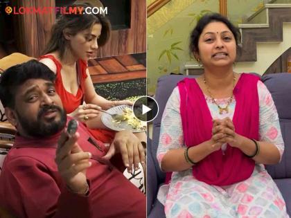 bigg boss marathi 5 nikki tamboli and dhananjay powar teasing each other video | निक्कीने DP दादासाठी आणलं जेवणाचं ताट, धनंजय म्हणतो- "माझी बायको हे बघत असेल तर..."