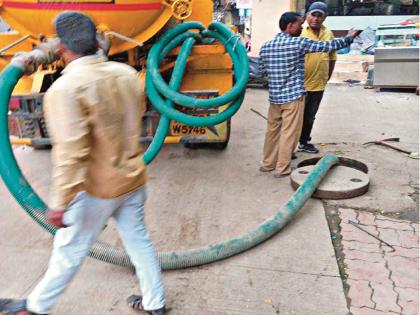 The laborers no longer land in the drainage; All the work of choke-up is done through modern machines | ड्रेनेजमध्ये आता मजूर उतरत नाहीत; चोकअपची सर्व कामे होतात अत्याधुनिक मशीनमार्फत