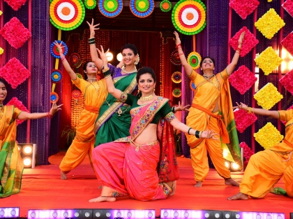 Drashti Dhami’s sizzling dance performance in COLORS’ Gathbandhan | दृष्टी धामीने 'या' मालिकेत केला दमदार डान्स