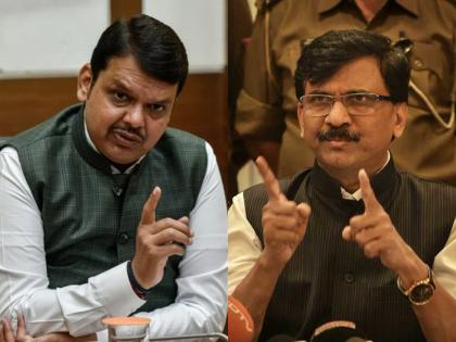 Sanjay Raut is not such a big leader, Fadnavis slammed Shiv Sena MPs, on governor | संजय राऊत इतके मोठे नेते नाहीत, फडणवीसांचा शिवसेना खासदारांना टोला