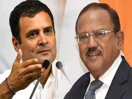 Ajit Doval was not going to leave masood azhar, Rahul gandhi 'claim' false about plain hijack | राहुल गांधींचा 'तो' दावा खोटा, मसूद अजहरला सोडताना अजित डोवाल गेलेच नव्हते