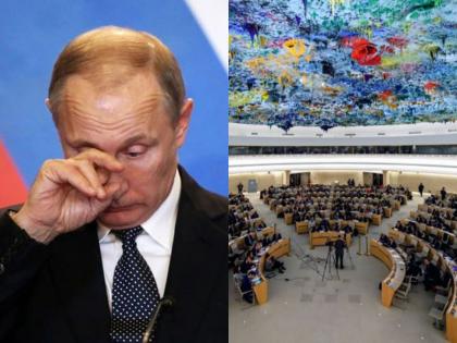 UN General Assembly suspends Russia from United Nations Human Rights Council see the voting updates at UNGA | Russia-Ukraine War: मोठी बातमी! UNHRC मधून रशिया बाहेर, मतदानापासून भारत दूर