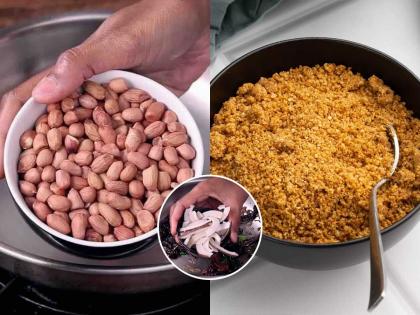 फक्त १० मिनिटांत ३० दिवस टिकणारी शेंगदाणा-खोबरं चटणी