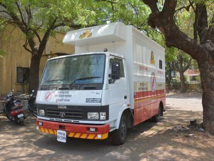 Break-down van in Akola Bus Depot | अकोला एसटी आगारात ब्रेक डाउन व्हॅन दाखल