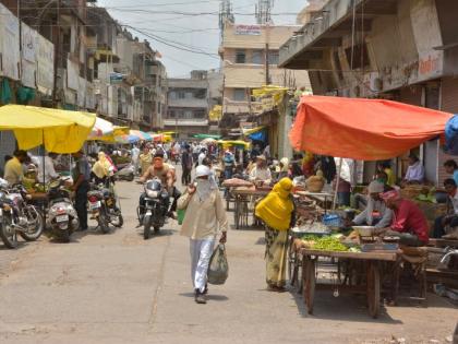 Corporation action as soon as Janata vegetable market opens | जनता भाजी बाजार उघडताच मनपाची कारवाई