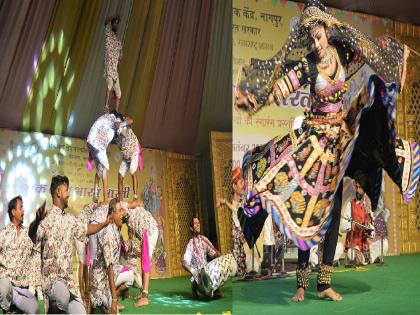 Folk dance festival in Kolhapur; 100 artists from six states participated | कोल्हापुरात लोकनृत्य महोत्सव; सहा राज्यांतील १०० कलाकार सहभागी