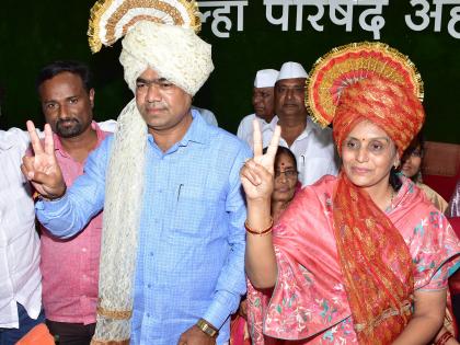 This was the lead in the Zilla Parishad | जिल्हा परिषदेत असा झाला महाआघाडीचा पॅटर्न यशस्वी