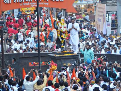 MP Sambhaji Raje is warmly welcomed in Kolhapur, Fight till the end for Maratha reservation says Sambhaji Raje | मराठा आरक्षणासाठी शेवटपर्यंत लढा, संभाजीराजे यांची ग्वाही; म्हणाले लोकसभेला..