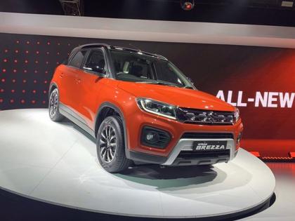 Auto Expo 2020: Maruti Suzuki's Vitara Brezza arrives on petrol for the first time | Auto Expo 2020 : मारुती सझुकीची व्हिटारा ब्रेझा पहिल्यांदाच पेट्रोलमध्ये आली