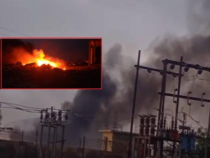 Instead of processing, garbage from the municipal dumping ground in Majalgaon was burned; Health of villagers at risk | माजलगावमध्ये प्रक्रियेऐवजी डम्पिंग ग्राउंडवरील कचरा जाळला; नागरिकांचे आरोग्य धोक्यात Instead of processing, garbage from the municipal dumping ground in Majalgaon was burned; Health of villagers at risk | माजलगावमध्ये प्रक्रियेऐवजी डम्पिंग ग्राउंडवरील कचरा जाळला; नागरिकांचे आरोग्य धोक्यात