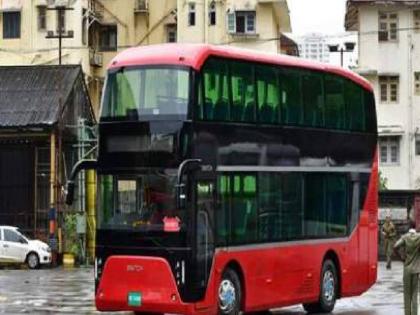 Andheri Seepz journey was cool 10 AC electric double decker buses of best launched | अंधेरी-सीप्झ प्रवास झाला ‘कूल’; बेस्टच्या १० एसी इलेक्ट्रिक डबलडेकर बसेस सुरु 