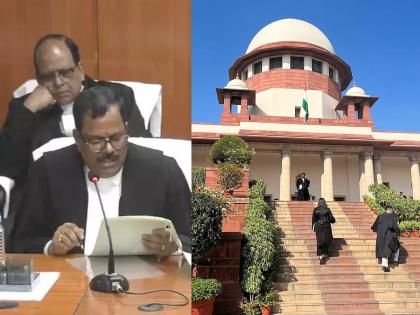 Wife was ill, not transferred; Judge raman unhappy at farewell ceremony without mentioning former Chief Justice's name | पत्नी आजारी होती, बदली केली नाही; माजी सरन्यायाधीशांचे नाव न घेता न्यायमूर्तींची निरोप समारंभात नाराजी Wife was ill, not transferred; Judge raman unhappy at farewell ceremony without mentioning former Chief Justice's name | पत्नी आजारी होती, बदली केली नाही; माजी सरन्यायाधीशांचे नाव न घेता न्यायमूर्तींची निरोप समारंभात नाराजी
