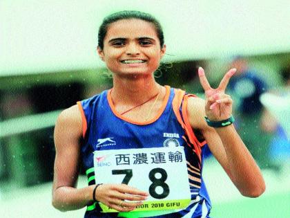 Durga Deore gets another gold in Youth Games | दुर्गा देवरे हिला यूथ गेममध्ये दुसरे सुवर्ण