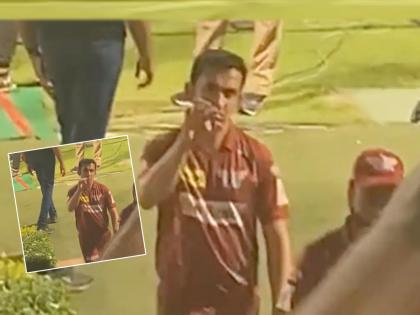  During KKR vs LSG match in IPL 2023, fans chant Kohli-Kohli in front of Gautam Gambhir, the video of which is going viral  | गौतम गंभीरसमोर 'कोहली-कोहली'चे नारे; माजी खेळाडूनं हातवारे करत दिली प्रतिक्रिया