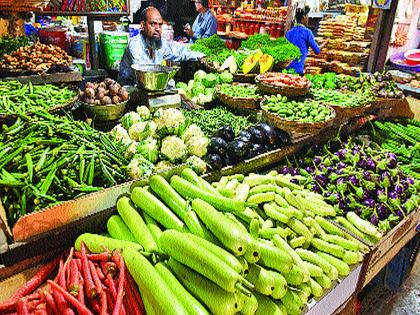 After the onion, the veggies crossed the 100 rs price | कांद्यानंतर वांगी, भेंडीच्या दराने शंभरी ओलांडली