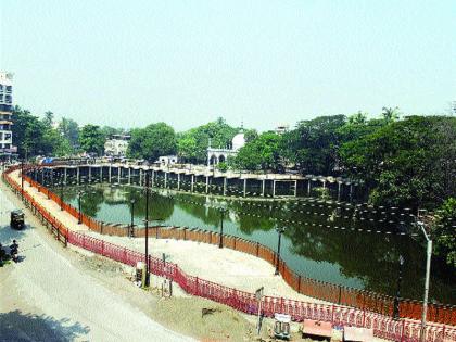 Due to the lake pond, the city's beauty will be filled | देवाळे तलावामुळे शहराच्या सौंदर्यात भर