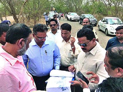 Movement for Ghansali pond | घणसोली पामबीचसाठी हालचाली