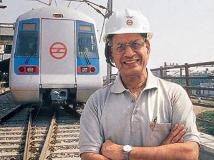 metro man e sreedharan resign from delhi metro rail corporation | दिल्ली मेट्रोसोबतचा प्रवास थांबला; 'मेट्रोमॅन' ई. श्रीधरन यांनी दिला राजीनामा