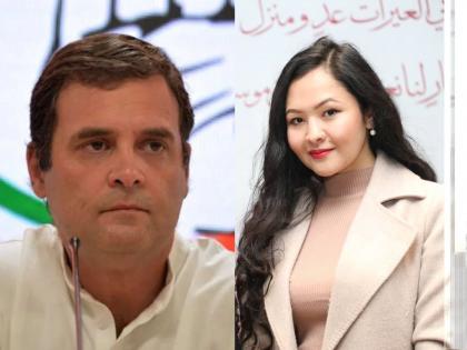 Another photo of Rahul Gandhi came from Nepal; photo with famous singer saraswoti khtri trending | Rahul Gandhi in Nepal: नेपाळमधून राहुल गांधींचा आणखी एक फोटो आला; सोबत होती प्रसिद्ध गायिका