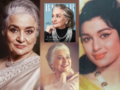 Asha Parekh, 79, has featured on the cover of a magazine |  79 वर्षांच्या आशा पारेख यांनी मॅगझिनसाठी केलं फोटोशूट; पाहून तुम्हीही म्हणाल, झक्कास!!