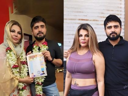 Rakhi Sawant became Fatima after marrying Adil, now the fear of love jihad is haunting! | Rakhi Sawant Marriage : 'निकाह'नंतर राखी सावंत झाली फातिमा, पण आता 'ड्रामा गर्ल'ला सतावू लागलीये वेगळीच भीती...