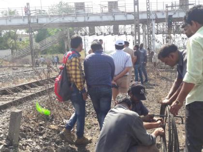 Traffic harbor jam due to overhead wire loss, passengers morning's morning | ओव्हरहेड वायर तुटल्याने ट्रान्स हार्बर ठप्प, सकाळी-सकाळीच प्रवाशांची तारांबळ 