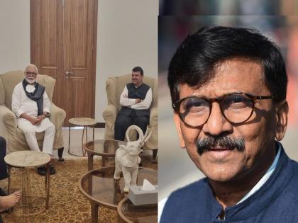 Rajyasabha Election Maharashtra: Mahavikas Aghadi leaders meets Devendra Fadnavis, Chandrakant Patil; Allegations of Sanjay Raut from horse trading of MLa's Votes | Rajyasabha Election Maharashtra: चर्चांना उधाण! मविआचे नेते फडणवीसांच्या भेटीला; दुसरीकडे घोडेबाजारावरून संजय राऊतांचे आरोप