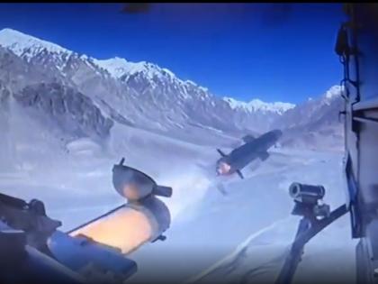 Anti-Tank Guided Missile HELINA fired in Himalaya Valley after Pokhran Test, see video | Indian Army: हिमालय हादरला! हेलिना मिसाईलची पोखरणनंतर २४ तासांत दुसरी चाचणी; मुख्य कारण चीन