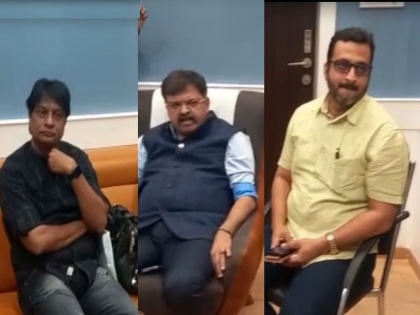 Kiran Mane: Amol Kolhe mediates Mulagi Zali ho controversy? Satish Rajwade of Star Pravah visits Jitendra Awhad's home | Kiran Mane: किरण माने वादावर अमोल कोल्हेंची मध्यस्थी? स्टार प्रवाहचे सतीश राजवाडे आव्हाडांच्या भेटीला