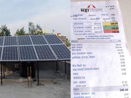 Use solar energy to reduce electricity bills! Promotion of solar rooftop scheme by MSEB | १०० युनिटपर्यंत वापर असल्यास बिलावर ५५० रुपये वाचवा; महावितरणची मोठी स्कीम