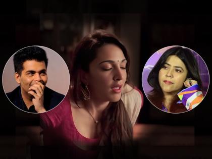 xxx web series ekta kapoor takes a dig at karan johar says tum karo to lust story hum karen to gandi baat | Ekta Kapoor : तुम करो तो ‘लस्ट स्टोरी’, हम करे तो..., एकता कपूरने करण जोहरवर काढली भडास!!