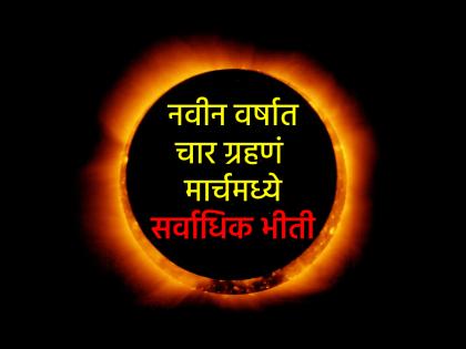 Eclipse 2026: २०२६ मध्ये ४ ग्रहणांची मालिका, विशेषतः होळीला चंद्रग्रहण वेधणार जगाचं लक्ष?