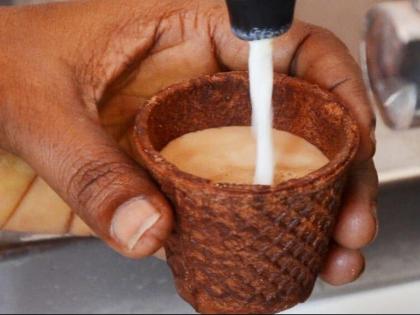 Drink tea, eat a cup! - | चहा प्या, कप खाऊन टाका! -कल्पक तरुणाची व्यावसायिक शक्कल