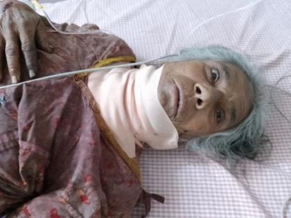 Jewelry slit the throat of an old woman sleeping outside the house | कर्जाचे हप्ते भरण्यासाठी घराबाहेर झोपलेल्या वृद्ध महिलेचा गळा चिरून लुटले दागिने 