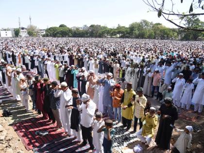 A message of communal harmony and unity from the historic Shahjah Eidgah Maidan | ऐतिहासिक शहजहांनी ईदगाह मैदानातून जातीय सलोखा व एकात्मतेचा संदेश