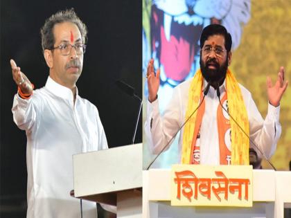 Shiv Sena leader Naresh Mhaske criticized Uddhav Thackeray over the Savarkar issue | बाळासाहेबांचा मुलगा म्हणवता, हिंमत असेल तर...; शिवसेनेचे उद्धव ठाकरेंना आव्हान