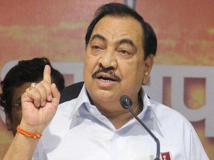 In the state, 'Khadse Pe charcha', BJP star campaigner eknath khadse has no ticket | राज्यात 'खडसें पे चर्चा', भाजपाचे स्टार प्रचारक असूनही दुय्यम स्थान ?