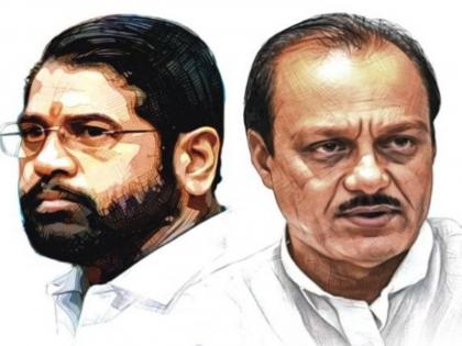 Political rivalry between Eknath Shinde and Ajit Pawar continues to grow in Kolhapur | लगाव बत्ती इकडं धूर.. तिकडं जाळ: सख्खे शेजारी Political rivalry between Eknath Shinde and Ajit Pawar continues to grow in Kolhapur | लगाव बत्ती इकडं धूर.. तिकडं जाळ: सख्खे शेजारी