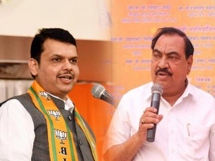 dcm devendra fadnavis reaction over eknath khadse meet amit shah and discussion of likely to join bjp again | Maharashtra Politics: नाथाभाऊंच्या भाजपवापसीवर फडणवीसांची एकाच वाक्यात प्रतिक्रिया; म्हणाले, “मला त्याबाबत...”