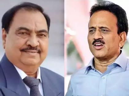 eknath khadse criticised girish mahajan and bjp over upcoming jalgaon district elections | Eknath Khadse: “जळगावमधून भाजप भुईसपाट होत चाललीय”; नाथाभाऊंचा गिरीश महाजनांवर निशाणा