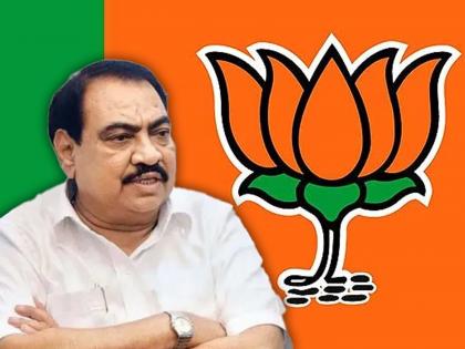 Big blow to Sharad Pawars NCP eknath khadse likely to join bjp | शरद पवारांच्या राष्ट्रवादीला मोठा धक्का; खडसेंच्या भाजप प्रवेशाचा मुहूर्त आज संध्याकाळीच ठरणार?