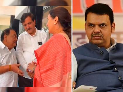 Eknath Khadse expressed regret while discussing with BJP leaders | "मागच्यांना संधी अन् आपल्याला थांबा सांगतात"; विधानसभेच्या पायऱ्यांवरच समोर आली भाजपमधील खदखद