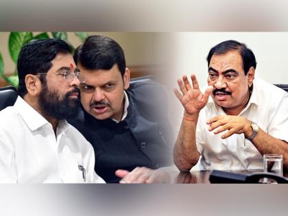 ncp eknath khadse claims that eknath shinde and devendra fadnavis govt likely to be collapse | Maharashtra Political Crisis: “...तर शिंदे-फडणवीसांचे सरकार कोसळू शकते”; एकनाथ खडसेंनी केले मोठे भाकित