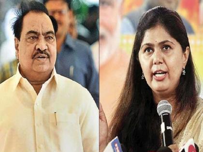 opportunists are close with BJP's while Pankaja Munde and me are far away; Eknath Khadse's frustration is out | "भाजपाला संधिसाधू जवळचे, पंकजा मुंडे माझ्यासारखे दूरचे"; एकनाथ खडसेंची खदखद बाहेर