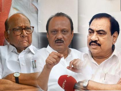 ncp eknath khadse said if we have more mla than ncp would have become the chief minister in maha vikas aghadi govt | Maharashtra Politics: “मविआ सरकारमध्ये राष्ट्रवादीचा मुख्यमंत्री झाला असता, पण...”; नाथाभाऊंनी सांगितली ‘मन की बात’