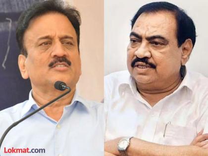 Will Girish Mahajan assets be investigated asks Eknath Khadse | 'संपत्तीचे पुरावे देतो चौकशी करा'; एकनाथ खडसे म्हणाले, 'महिलांबाबत गिरीश महाजनांचे नाव पुढे का येतं?'