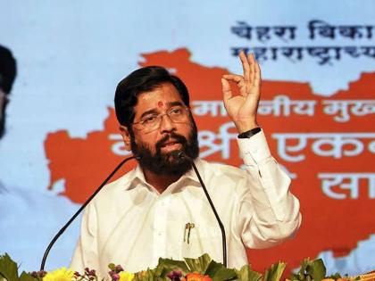 Make me Chief Minister; Eknath Shinde criticizes Uddhav Thackeray Delhi Visit | मला मुख्यमंत्री करा म्हणून दिल्लीत खेटे; एकनाथ शिंदे यांची उद्धव ठाकरेंवर बोचरी टीका