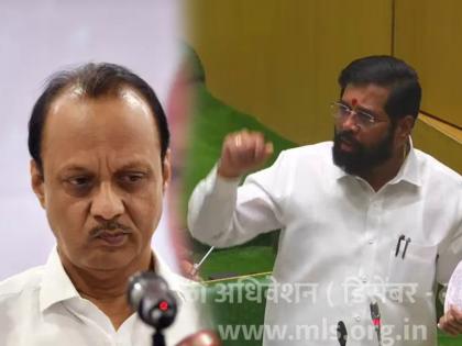 CM Eknath Shinde trolled Ajit Pawar over his controversial statement related to farmers also slams Uddhav Thackeray group | Eknath Shinde vs Ajit Pawar: "अजितदादा, शेतकरी धरणातल्या पाण्याबद्दल बोलत होता तेव्हा तुमच्या तोंडून..."; मुख्यमंत्री एकनाथ शिंदेंकडून विरोधकांचा खरपूस समाचार